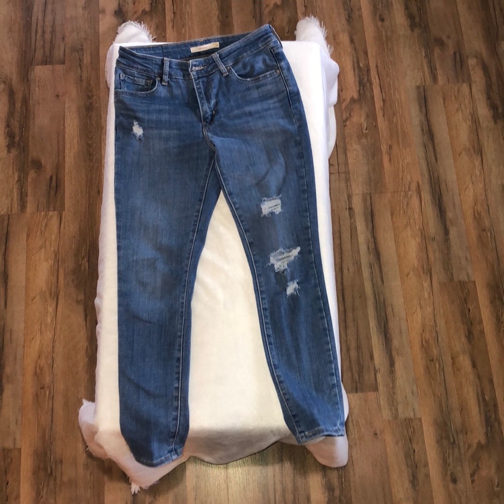 Levi’s high-rise skinny jeans, size 26